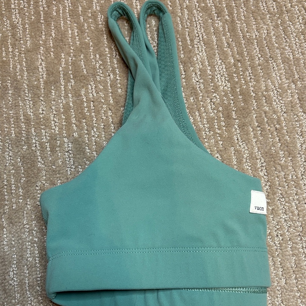 Vuori Teal Blue Sports Bra